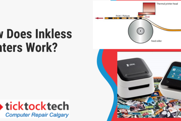 How Does an Inkless Printer Work?