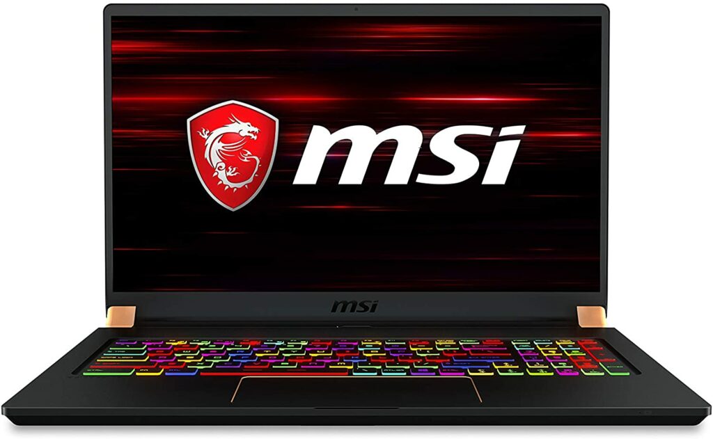 Gaming Laptop: MSI GS66 Stealth
