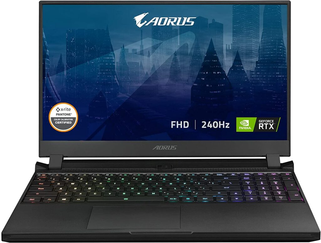 Gaming Laptop: Gigabyte Aorus 15P