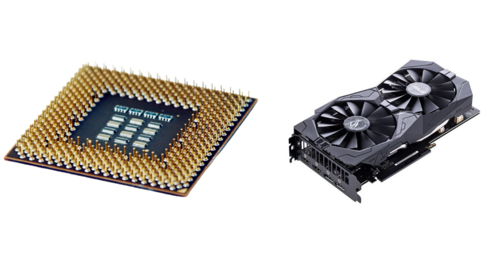 CPU and GPU for gaming laptops
