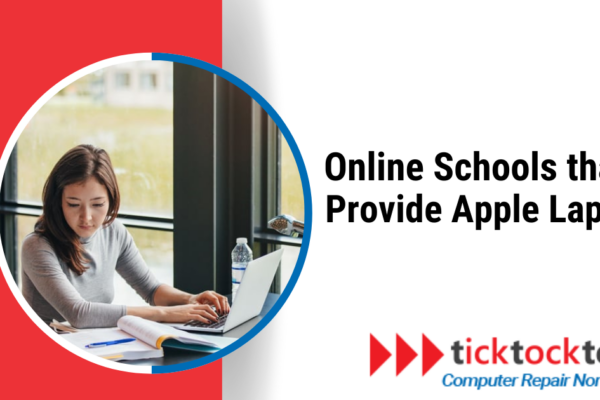 8 Online schools that provide Apple laptops.