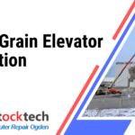 Ogden grain elevator demolition