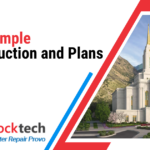 Provo Temple Reconstruction and plan