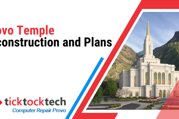 Provo Temple Reconstruction and plan