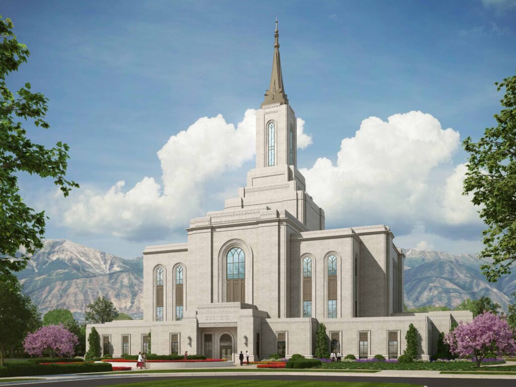 Provo Temple Reconstruction and Plan