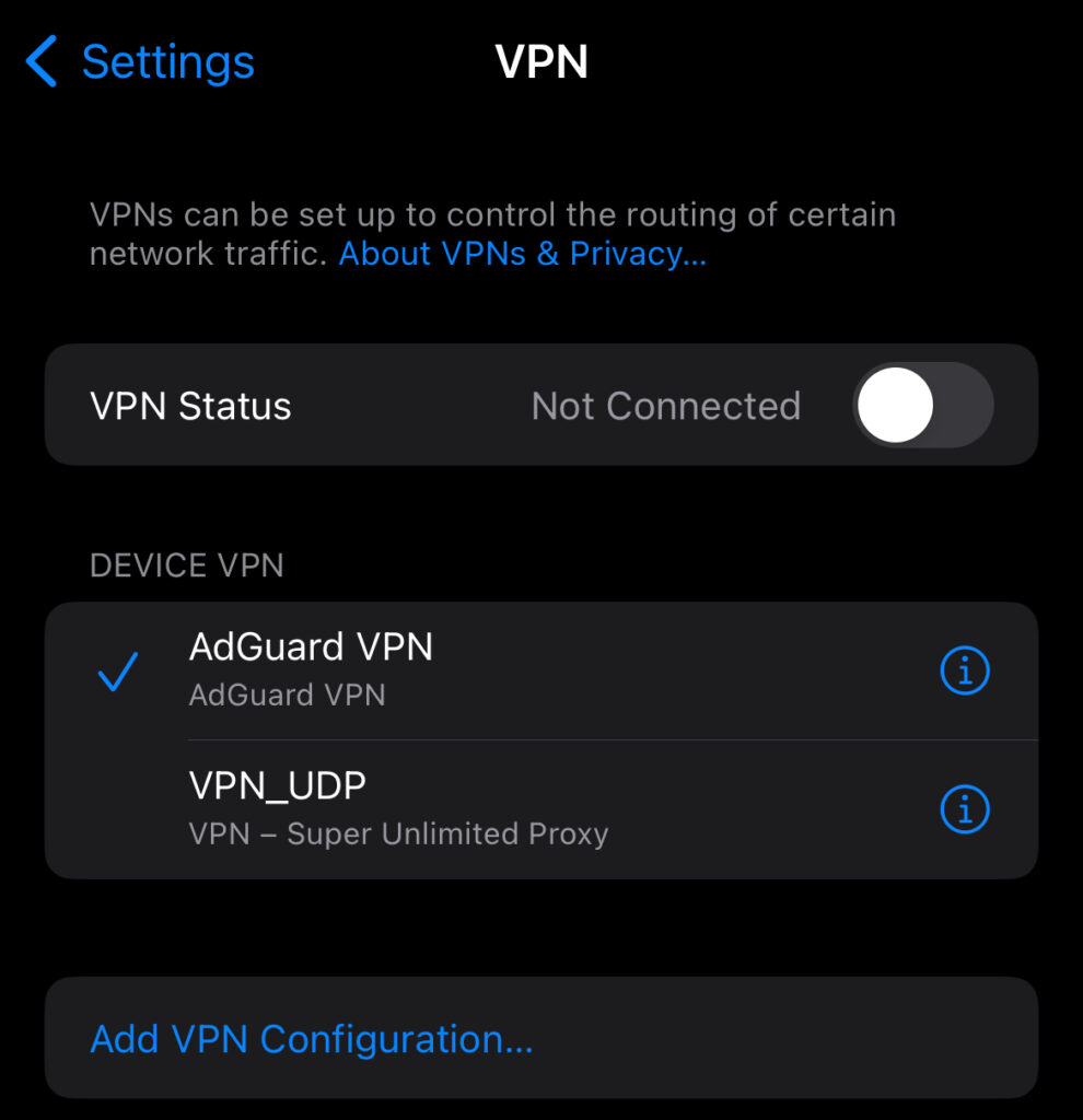 How do I enable VPN on My iPhone for Free?
