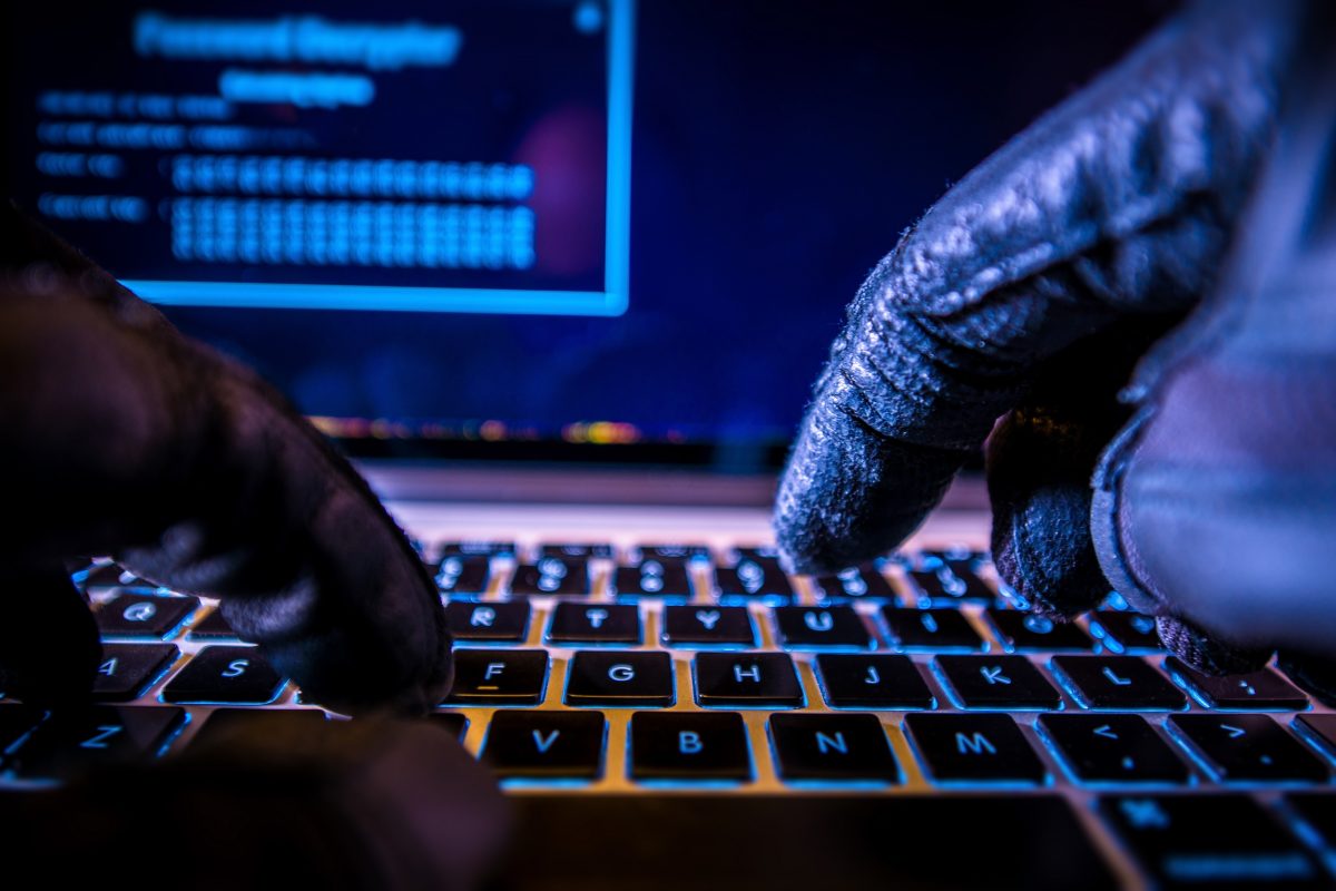 Hacker Running Online Scams