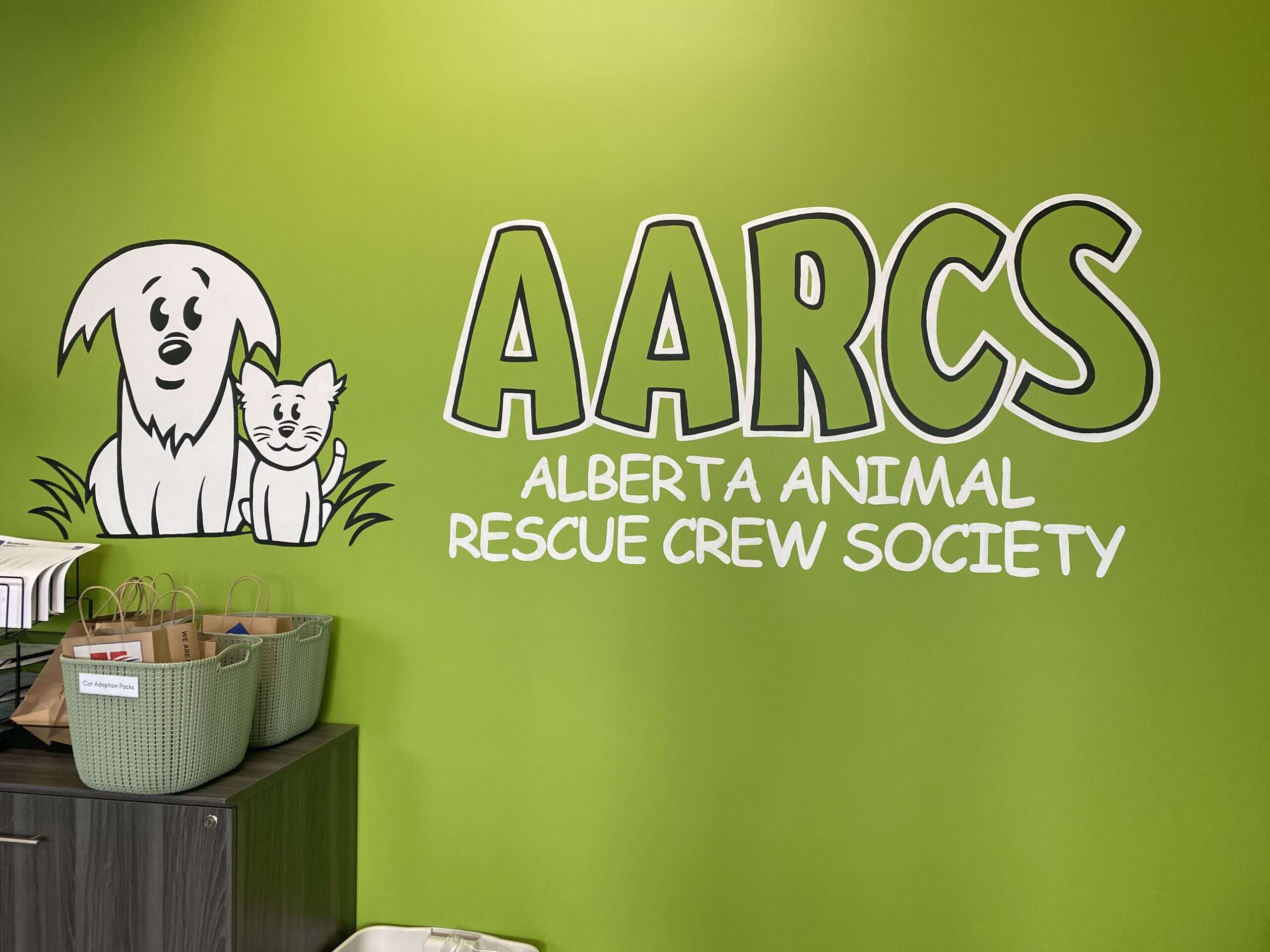 Aarcs Edmonton, AARCS urges fostering during Alberta's deep freeze.
