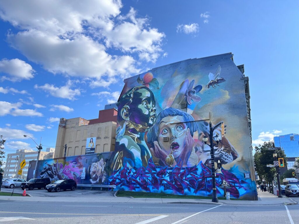 Street Art Symphony: Hamilton’s Public Art Transforms Walls into Canvas