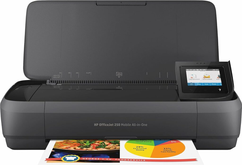 HP OfficeJet 250 - Best printer for small businesses 
