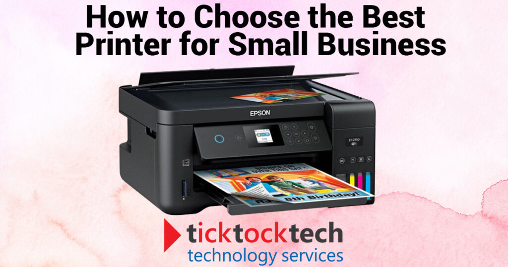 How To Choose The Best Printer For Small Business - Computer Repair ...