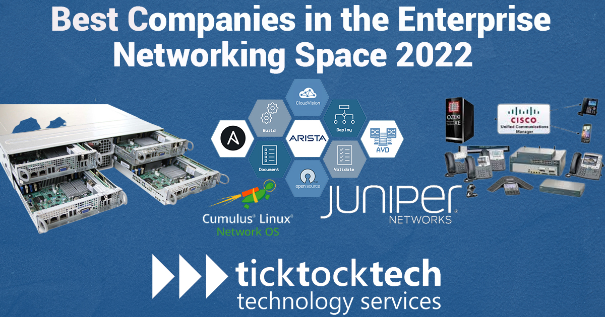 Best Companies in the Enterprise Networking Space Top 10 Companies
