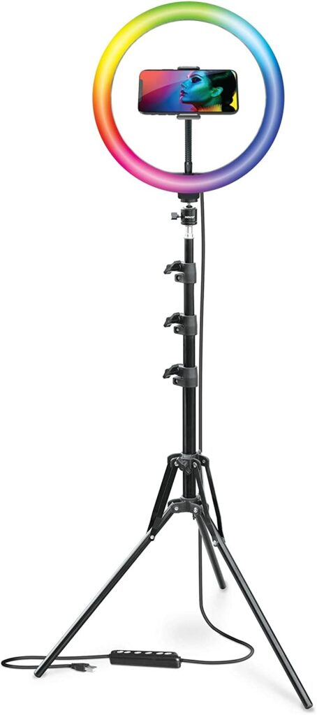 Bower-Flexible 24 inch LED ring light - Gear for video calls and live chats