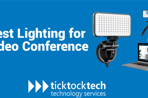 Best lighting for video conferences