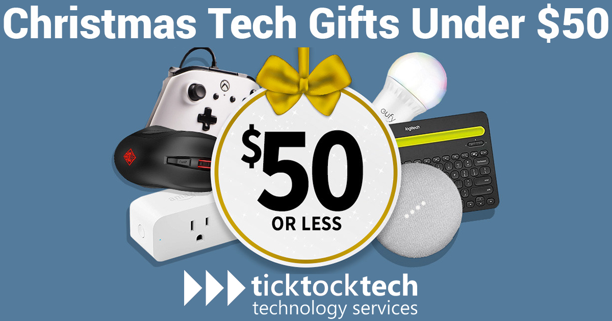 20 Christmas tech gifts under $50 (in 2023)