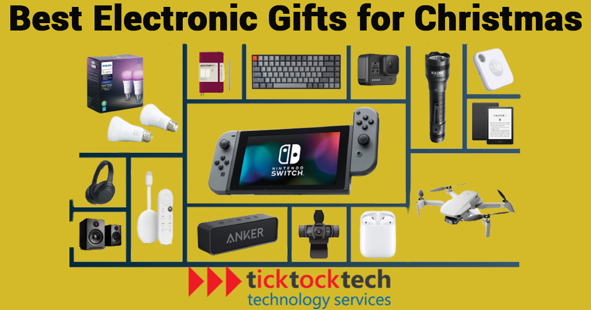 Top 10 Best Electronic gifts for Christmas TickTockTech