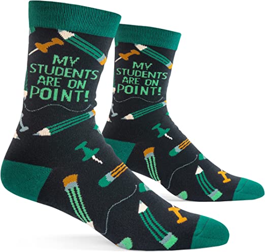 Themed Socks for Teachers - Valentine's Day for Teachers