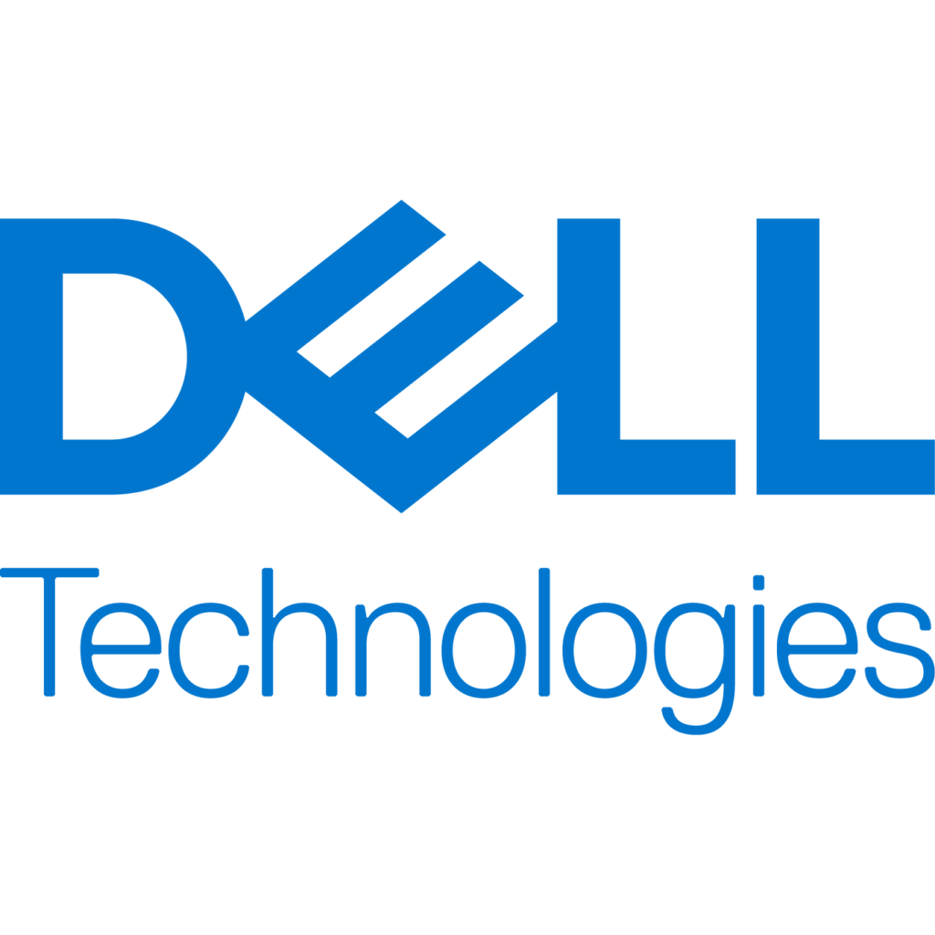 Dell Brand Logo Computer Symbol White Design Usa Laptop Vector Illustration  With Blue Background 21514856 Vector Art at Vecteezy