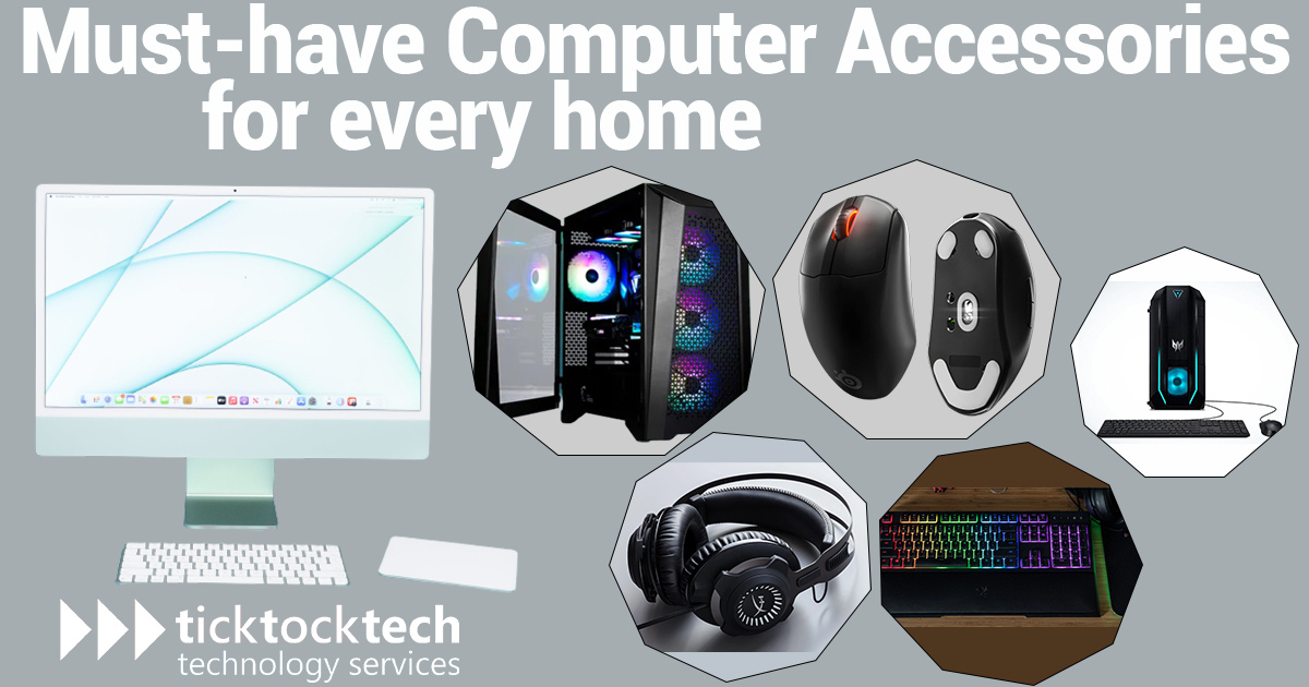 12 Must-have Computer and PC Accessories for every Home in 2024 -  TickTockTech