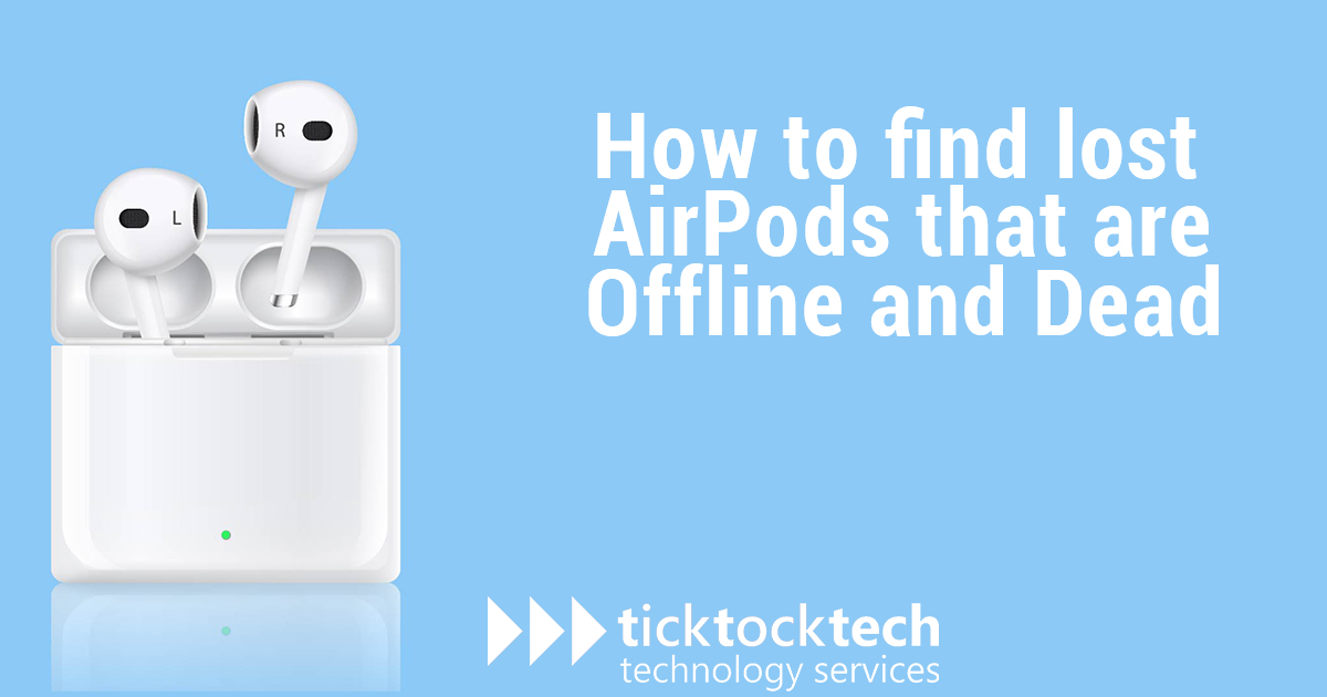 How to Find Lost Airpods That are Offline  