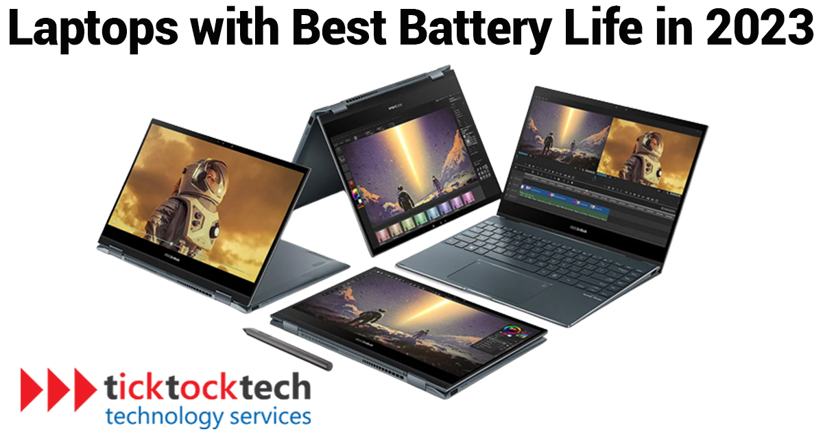 8 Laptops with best battery in 2023: Longest Lasting Laptop Batteries.
