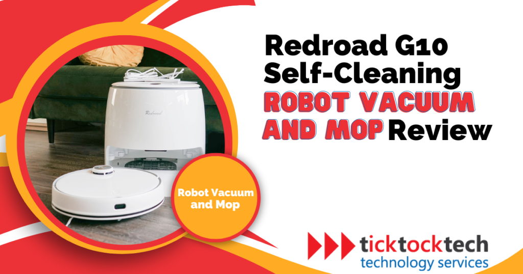 Redroad G10 SelfCleaning Robot Vacuum and Mop Review 2023.