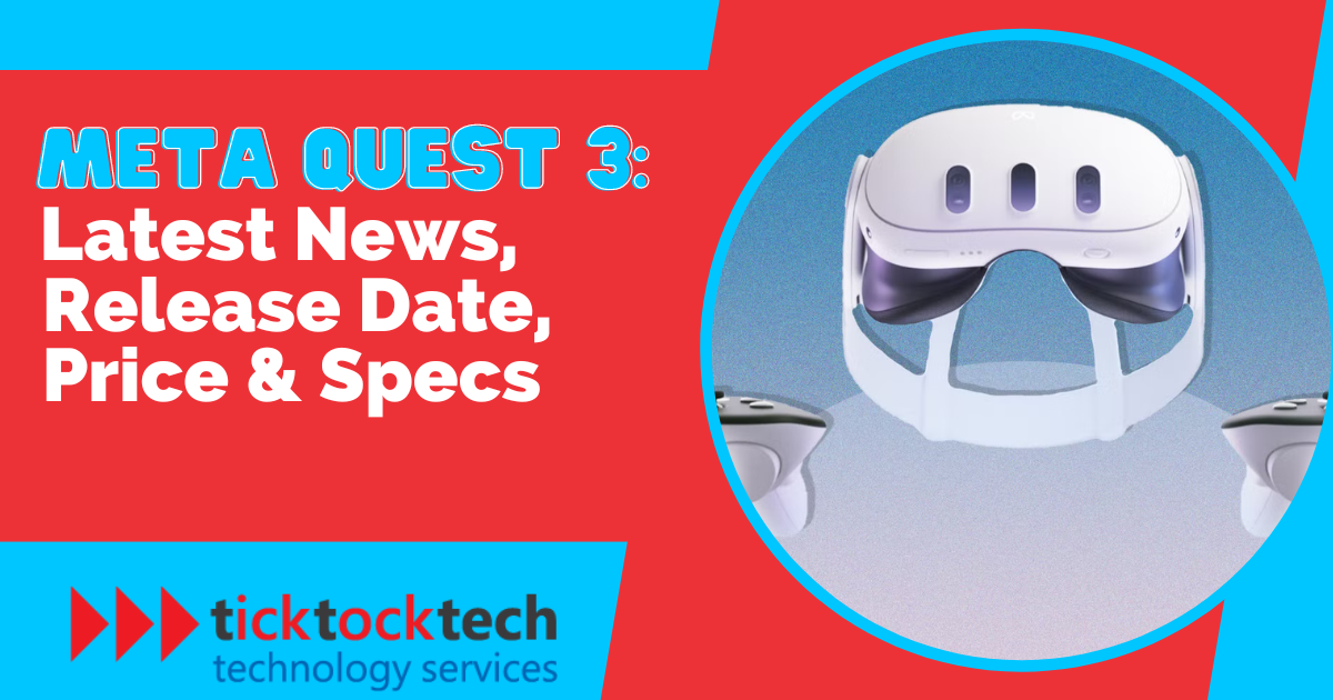 Meta Quest 3 release date, price, and specs