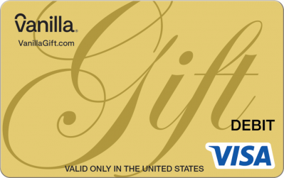 Vanilla gift store card online purchases