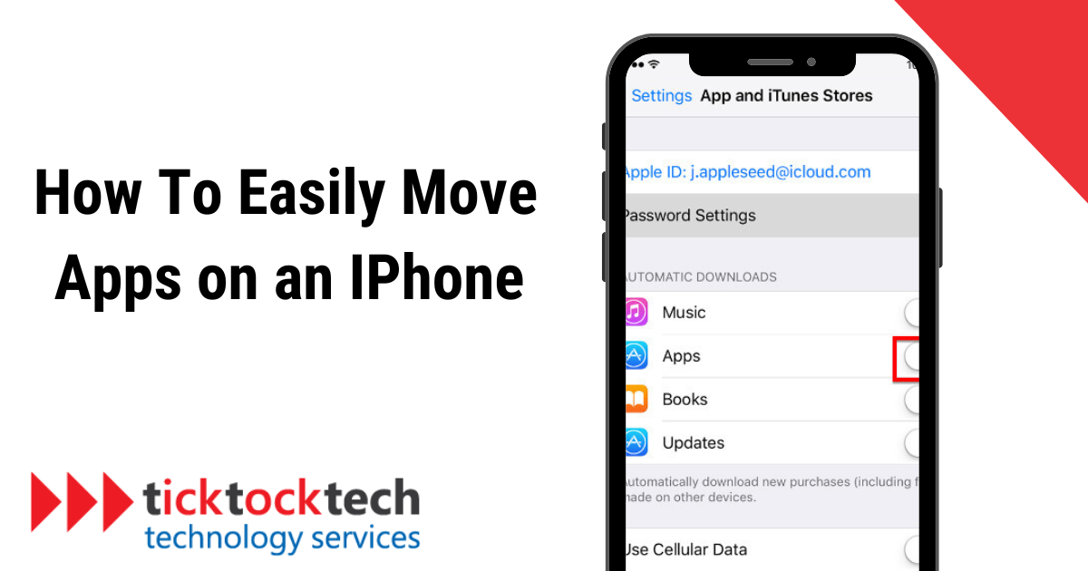 How To Easily Move Apps On Iphone