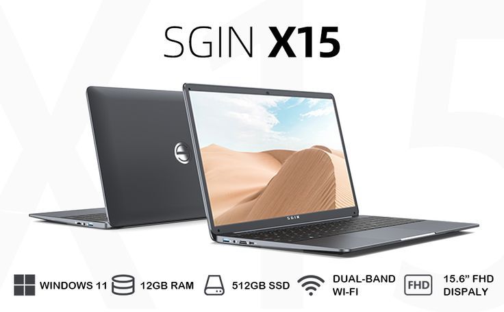 Powerful 17 SGIN Laptop: 8GB RAM, 256GB SSD 