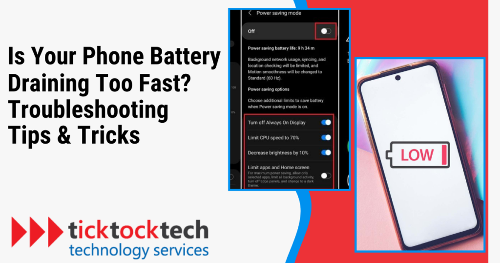Is Your Phone Battery Draining Too Fast? Troubleshooting Tips & Tricks