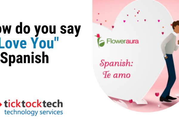 How do you say "I Love You" in Spanish