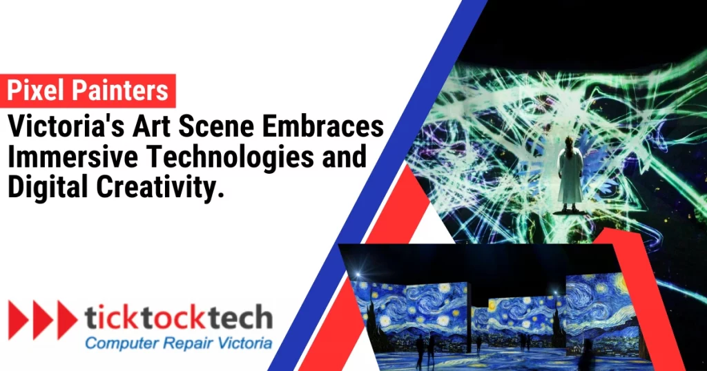 Pixel Painters: Victoria’s Art Scene Embraces Immersive Technologies and Digital Creativity