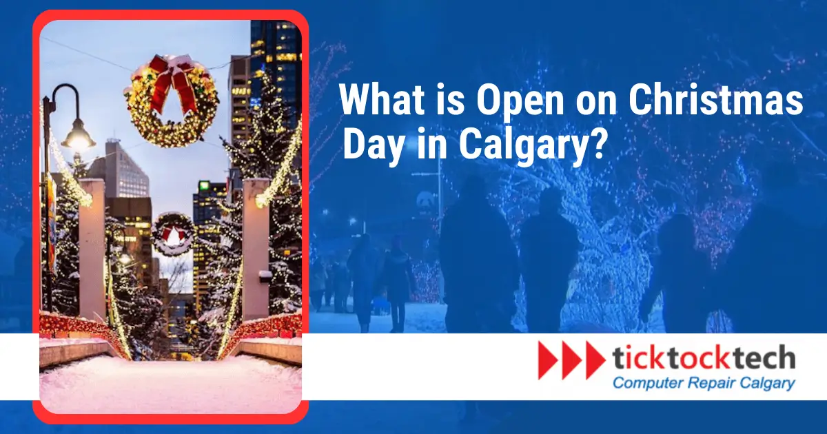 What is Open on Christmas Day in Calgary?