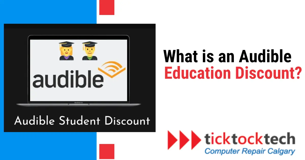 What is an audible education discount?