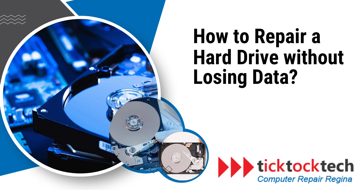 How to Repair a Hard Drive Without Losing Data?