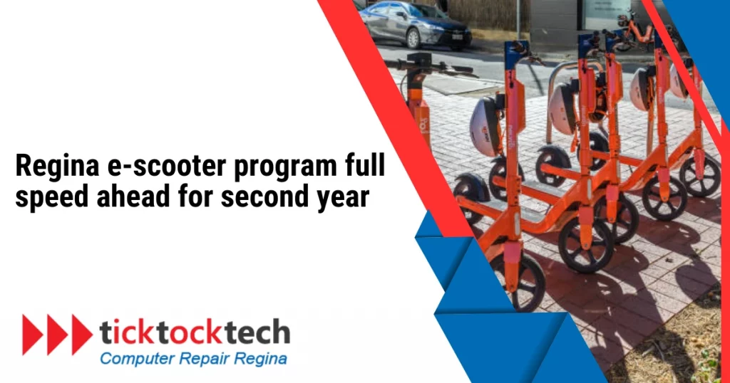 Regina's E-scooter Program Speeds into its Second Year