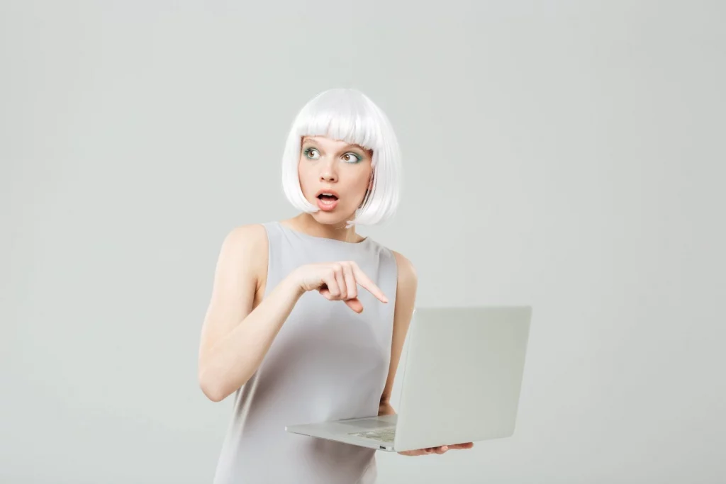 lady worried about computer repair