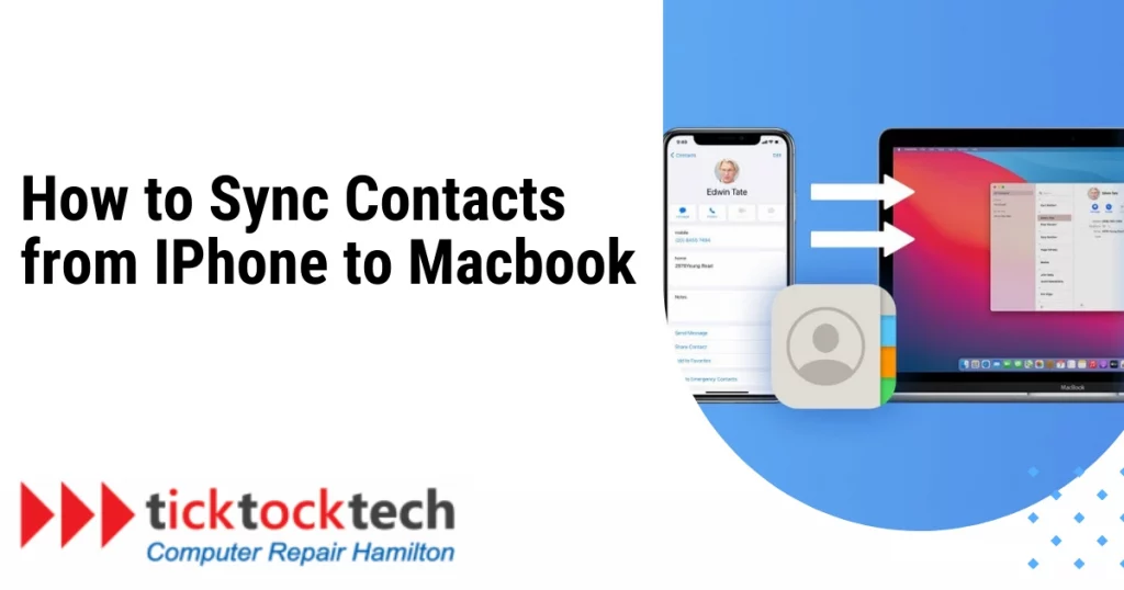 How To Sync Contacts from iPhone To Macbook