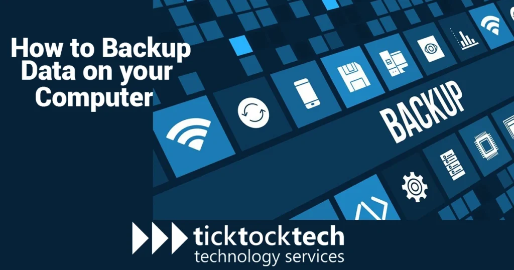 Backup Data on your Computer