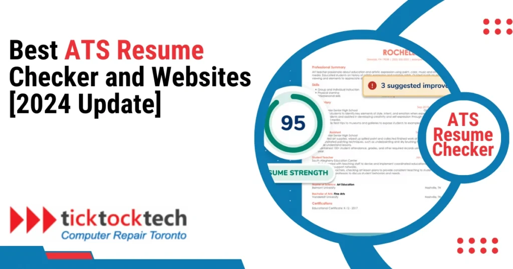 Best ATS Resume Checker and Websites [2024 Update]