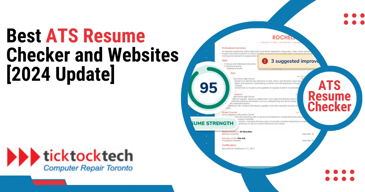 Best ATS Resume Checker and Websites [2024 Update]