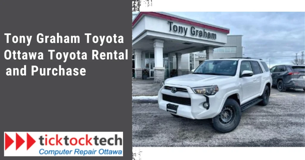 Tony Graham Toyota. Ottawa Toyota Rental and Purchase.