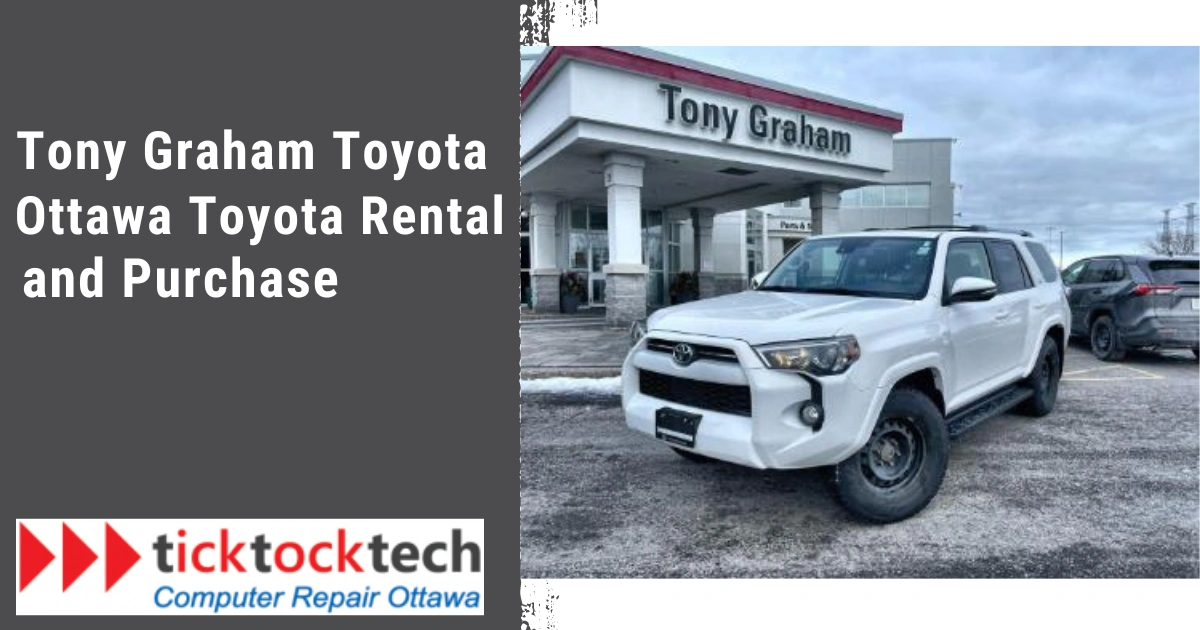 Tony Graham Toyota. Ottawa Toyota Rental and Purchase.