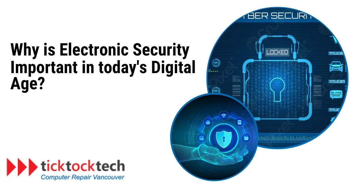 Why is Electronic Security Important in Today’s Digital Age?